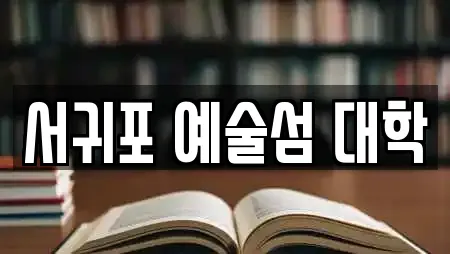 서귀포 예술섬 대학