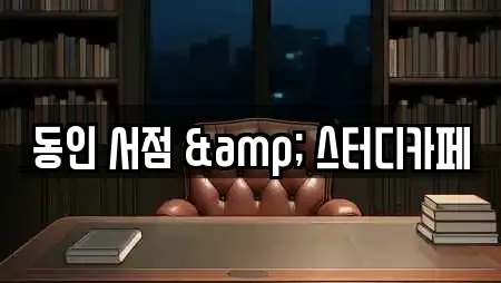 동인 서점 & 스터디카페