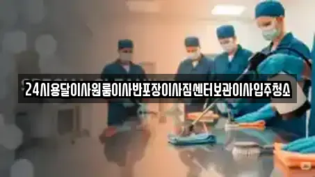 24시용달이사원룸이사반포장이사짐센터보관이사입주청소
