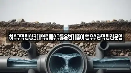 경상남도 사천 선구동 숨은 하수구막힘 6곳 찾기
