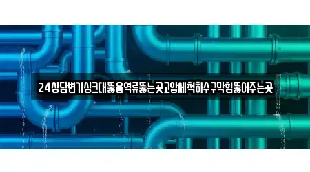 24상담변기싱크대뚫음역류뚫는곳고압세척하수구막힘뚫어주는곳