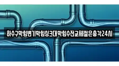 하수구막힘변기막힘싱크대막힘수전교체젊은총각24시