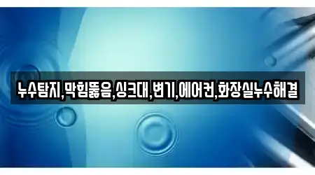 싱크대뚫음 20개 인천광역시 학익동 리스트
