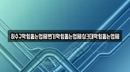 하수구막힘뚫는업체변기막힘뚫는업체싱크대막힘뚫는업체