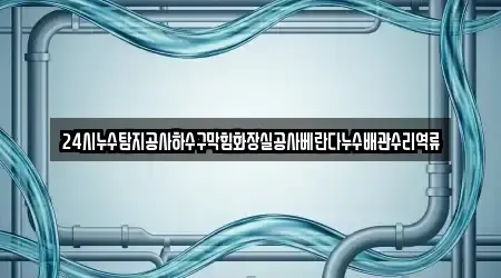 24시누수탐지공사하수구막힘화장실공사베란다누수배관수리역류