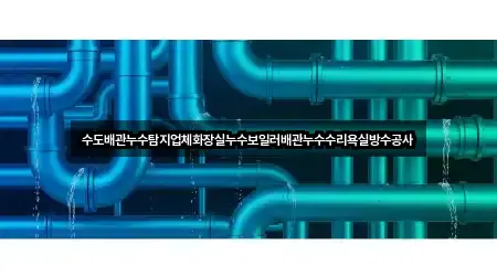 수도배관누수탐지업체화장실누수보일러배관누수수리욕실방수공사