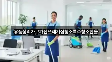 유품정리가구가전쓰레기집청소특수청소한울