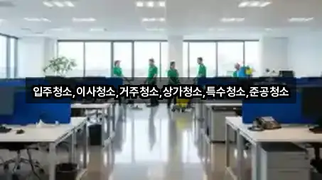 경기도 남양주 진접읍 상가청소 설치/시공 4곳