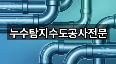 누수탐지수도공사전문