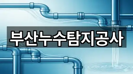 부산누수탐지공사