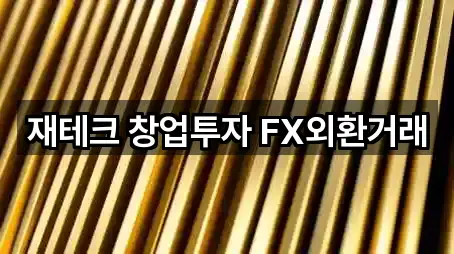 재테크 창업투자 FX외환거래