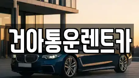 강원특별자치도 정선군 고한읍 렌트카 전문 건아통운렌트카