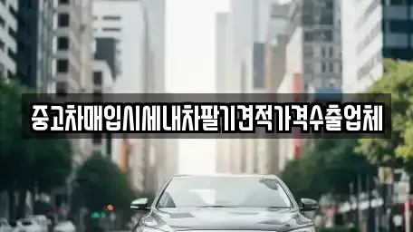 경기 수원시 팔달구 인계동 중고차매입 전문 중고차매입시세내차팔기견적가격수출업체