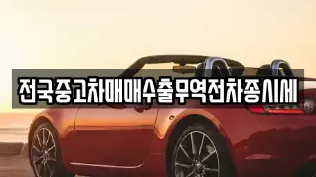 경기 시흥시 매화동 중고차 전문 전국중고차매매수출무역전차종시세