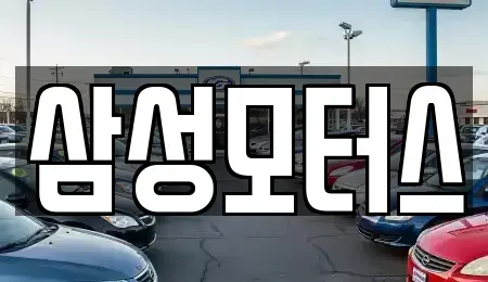 경기 평택시 지제동 중고차 전문 삼성모터스