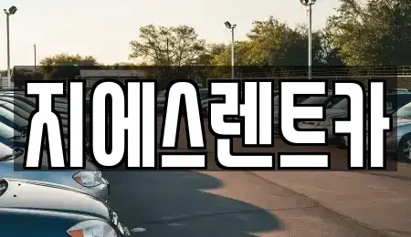 경기 화성시 진안동 장기렌트카 전문 지에스렌트카