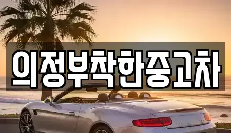 경기도 의정부시 의정부동 중고차 전문 의정부착한중고차