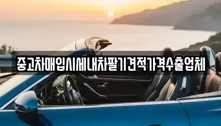 경기도 의정부시 의정부동 중고차매입 전문 중고차매입시세내차팔기견적가격수출업체