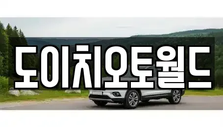 경기도 중고차 전문 도이치오토월드