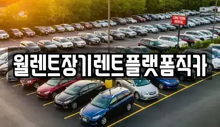 경기도 파주시 장기렌트카 전문 월렌트장기렌트플랫폼직카