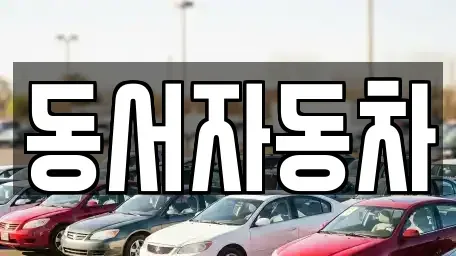 경남 거창군 남상면 중고차 전문 동서자동차