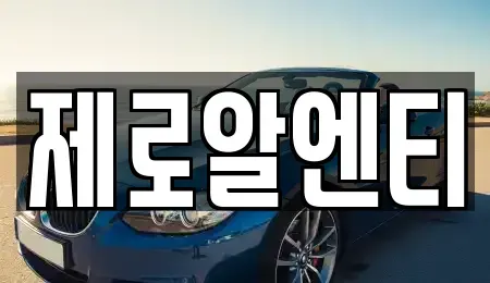 경남 창원시 진해구 서중동 렌트카 전문 제로알엔티