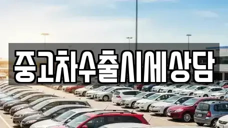 경북 구미시 지산동 중고차 전문 중고차수출시세상담