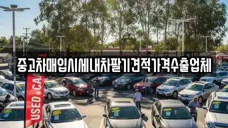 경북 구미시 지산동 중고차매입 전문 중고차매입시세내차팔기견적가격수출업체