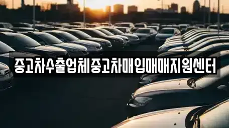 경상남도 진주시 남성동 중고차매입 전문 중고차수출업체중고차매입매매지원센터