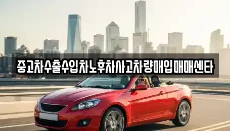 경상북도 포항시 남구 대도동 중고차매입 전문 중고차수출수입차노후차사고차량매입매매센타