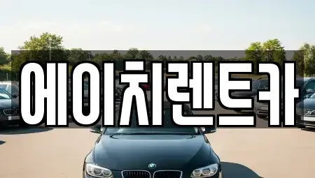 대구 군위군 효령면 렌트카 전문 에이치렌트카