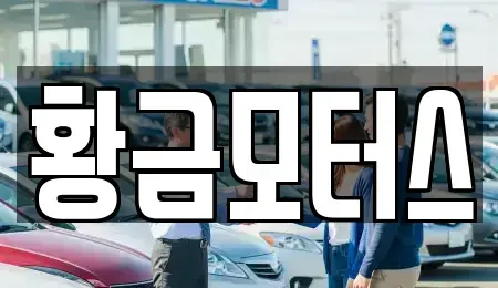 대구 달서구 장기동 중고차 전문 황금모터스