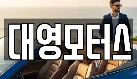 부산 사하구 신평동 중고차매매 전문 대영모터스