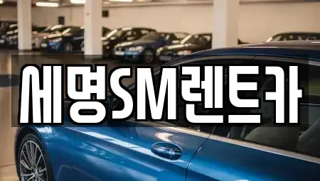 부산 중구 광복동2가 렌트카 전문 세명SM렌트카
