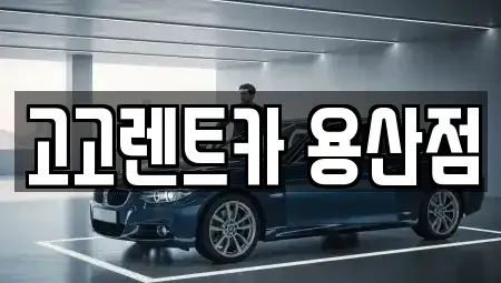 서울특별시 용산구 신계동 렌트카 전문 고고렌트카 용산점