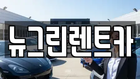 울산광역시 중구 교동 렌트카 전문 뉴그린렌트카