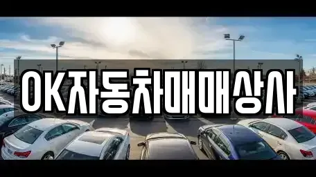 전남 순천시 장천동 중고차 전문 OK자동차매매상사