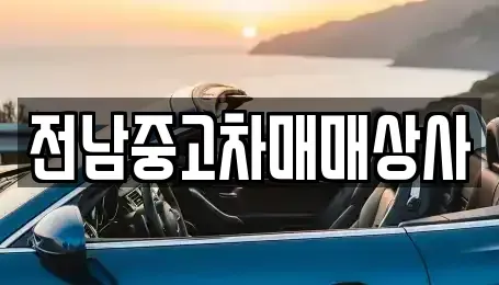 전라남도 장성군 황룡면 중고차 전문 전남중고차매매상사