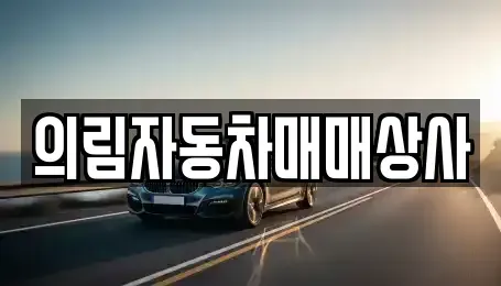 충북 제천시 자작동 중고차 전문 의림자동차매매상사