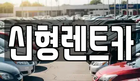 충청북도 제천시 영천동 렌트카 전문 신형렌트카