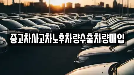 충청북도 청주시 흥덕구 신봉동 중고차 전문 중고차사고차노후차량수출차량매입